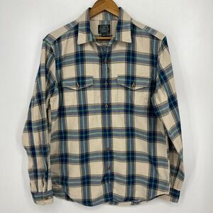 J. Crew Long Sleeve Button Shirt Men's M Multicolor Sporting Goods Flannel Vtg